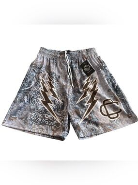 Corrupted Creative Capsule One Mesh Athletic Shorts Lightning Mens XL